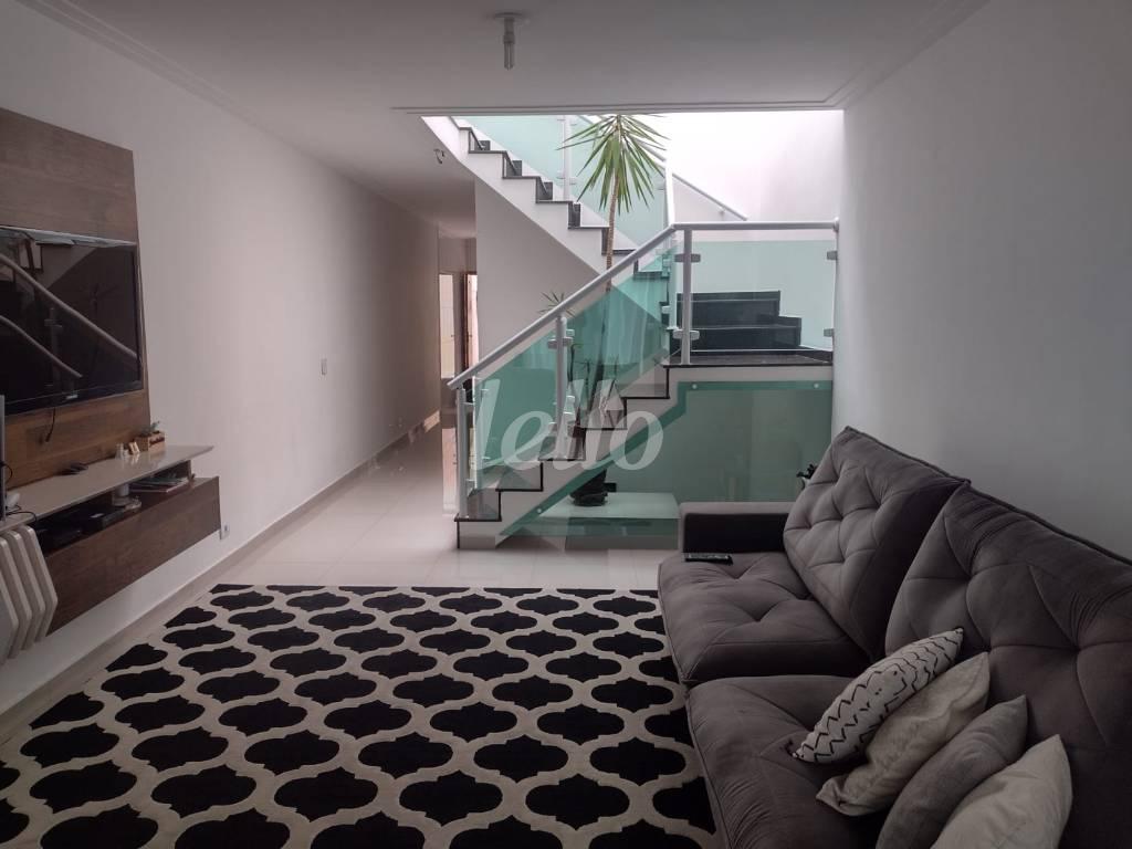 SALA de Casa à venda, sobrado com 165 m², 3 quartos e 1 vaga em Vila Santa Clara - São Paulo