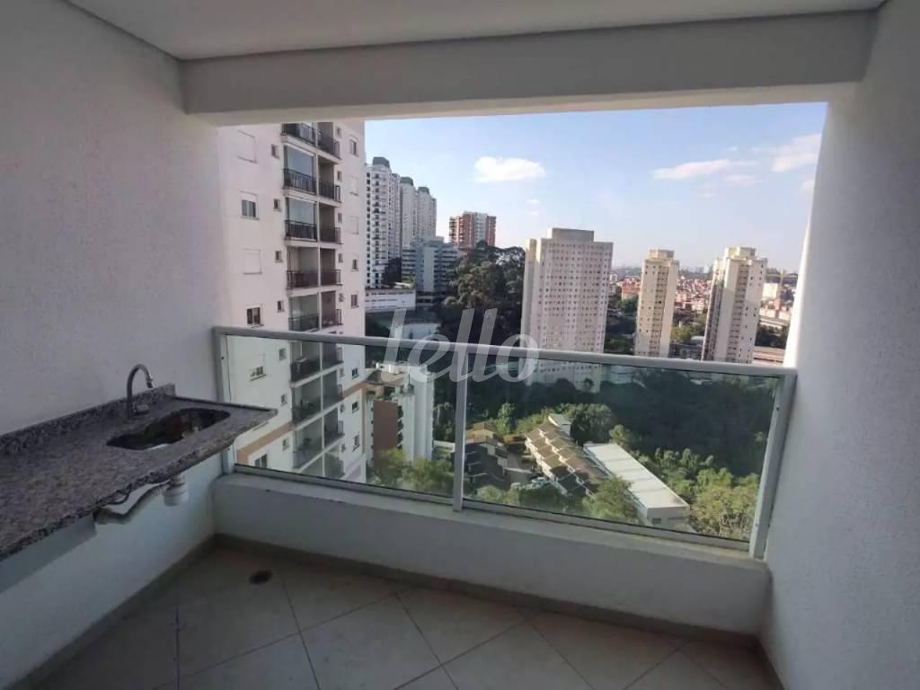 VARANDA de Apartamento para alugar, Padrão com 64 m², 2 quartos e 2 vagas em Jardim Ampliação - São Paulo