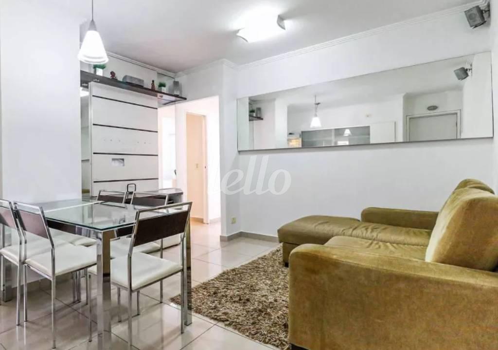 SALA COZINHA de Apartamento à venda, Padrão com 47 m², 2 quartos e 1 vaga em Campo Belo - São Paulo