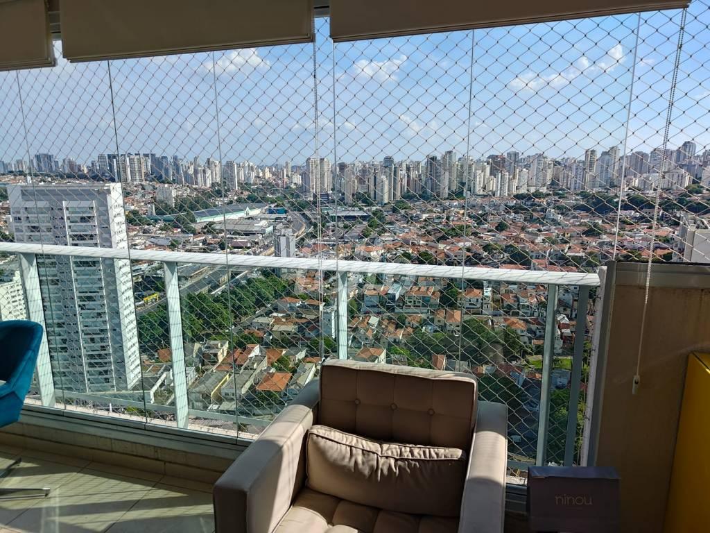 VARANDA GOUMERT de Apartamento para alugar, Padrão com 125 m², 1 quarto e 3 vagas em Jardim da Glória - São Paulo