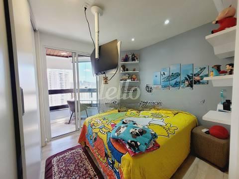 SUÍTE de Apartamento à venda, cobertura - Padrão com 148 m², 4 quartos e 3 vagas em Campo Belo - São Paulo