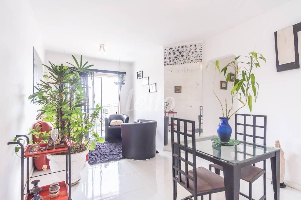 SALA de Apartamento à venda, Padrão com 72 m², 2 quartos e 1 vaga em Vila Monte Alegre - São Paulo