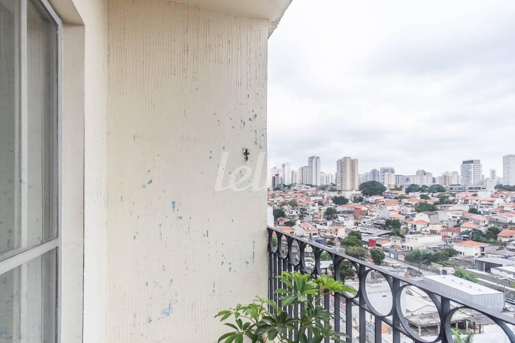 VARANDA de Apartamento à venda, Padrão com 72 m², 2 quartos e 1 vaga em Vila Monte Alegre - São Paulo