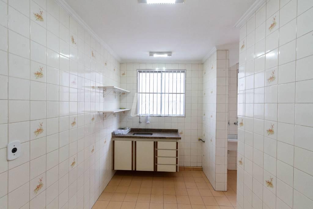 COZINHA de Apartamento para alugar, Padrão com 60 m², 2 quartos e 1 vaga em Ch Santo Antônio (ZL) - São Paulo