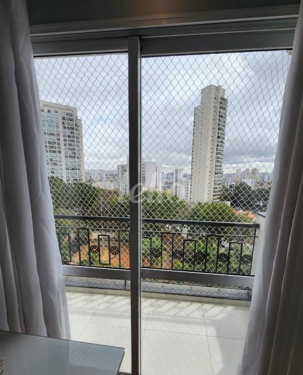 SACADA de Apartamento para alugar, Padrão com 59 m², e 2 vagas em Parque da Mooca - São Paulo