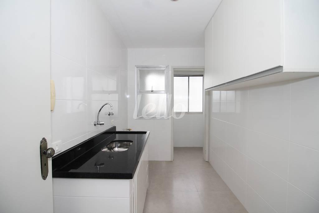 COZINHA de Apartamento para alugar, Padrão com 54 m², 2 quartos e 1 vaga em Bela Vista - São Paulo