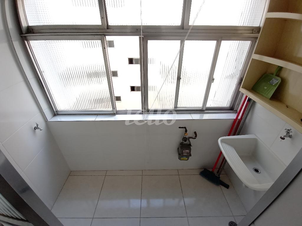 ÁREA DE SERVIÇO de Apartamento para alugar, Padrão com 80 m², 2 quartos e 1 vaga em Mooca - São Paulo