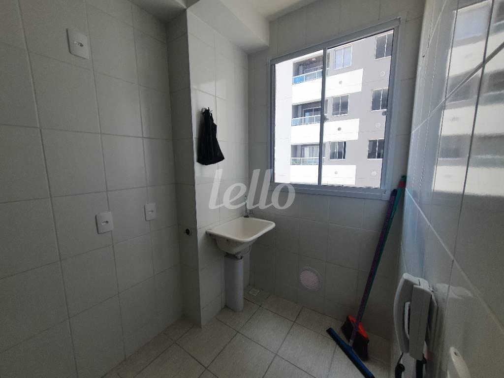ÁREA DE SERVIÇO de Apartamento para alugar, Padrão com 50 m², 2 quartos e 1 vaga em Vila Metalúrgica - Santo André