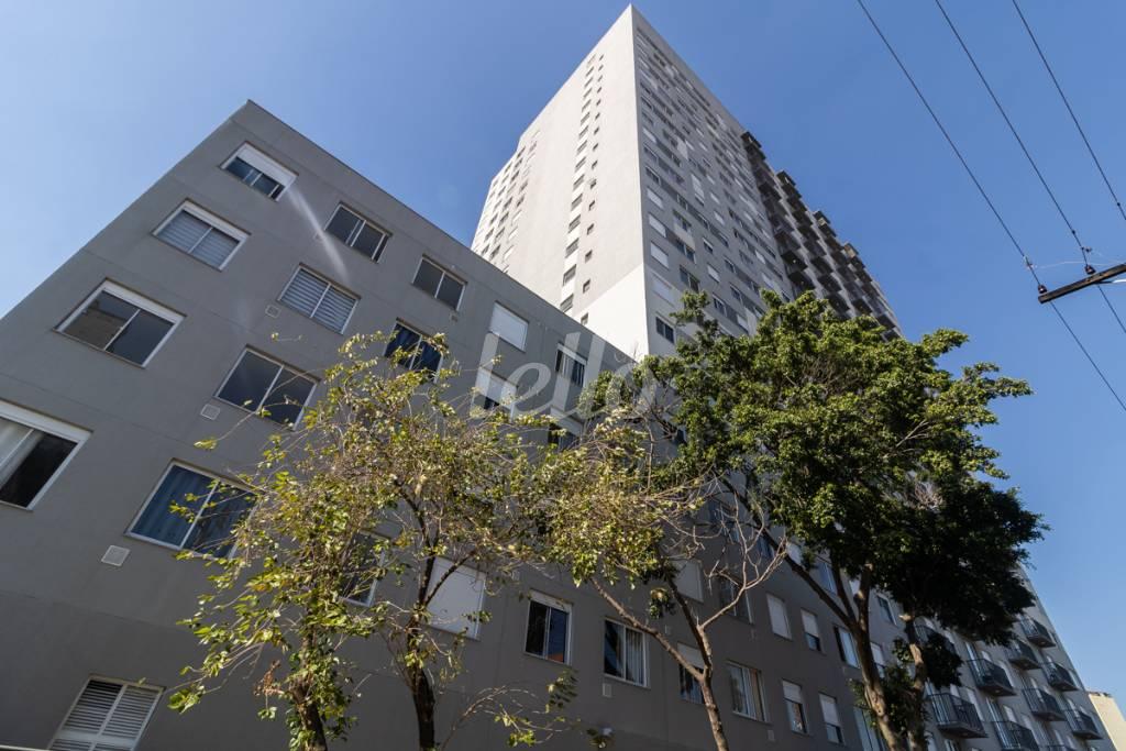 19 FACHADA de Apartamento à venda, Padrão com 25 m², 1 quarto e em Brás - São Paulo