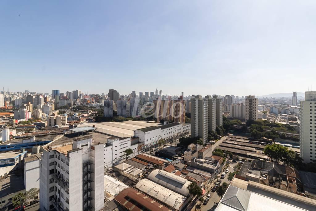 05 VISTA de Apartamento à venda, Padrão com 25 m², 1 quarto e em Brás - São Paulo
