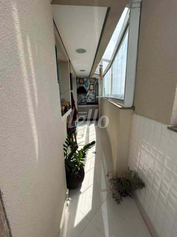 VARANDA GOURMET de Apartamento à venda, cobertura - Padrão com 167 m², 3 quartos e 4 vagas em Centro - Santo André