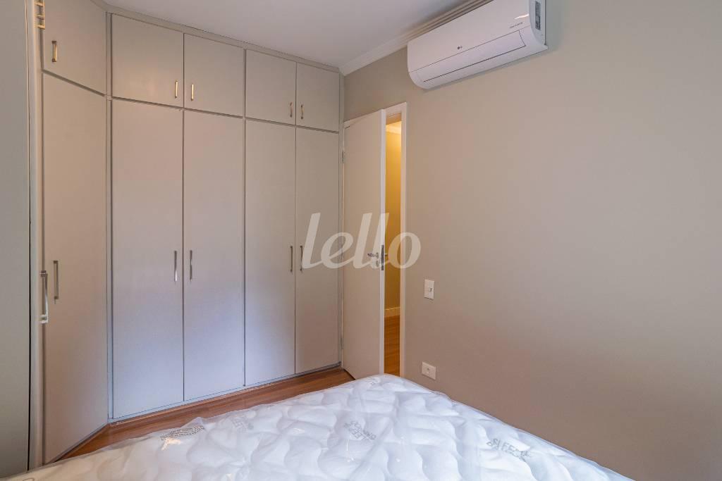 DORMITORIO 2 de Apartamento para alugar, Padrão com 56 m², e 1 vaga em Itaim Bibi - São Paulo