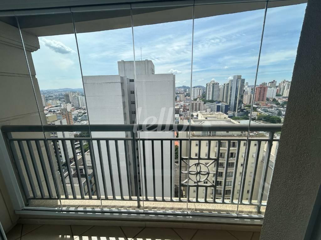VARANDA DORMITÓRIO de Apartamento à venda, cobertura - Padrão com 167 m², 3 quartos e 4 vagas em Centro - Santo André