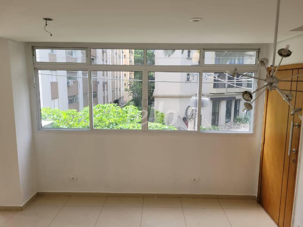 SALA de Apartamento para alugar, Padrão com 107 m², 1 quarto e 1 vaga em Jardim Paulista - São Paulo