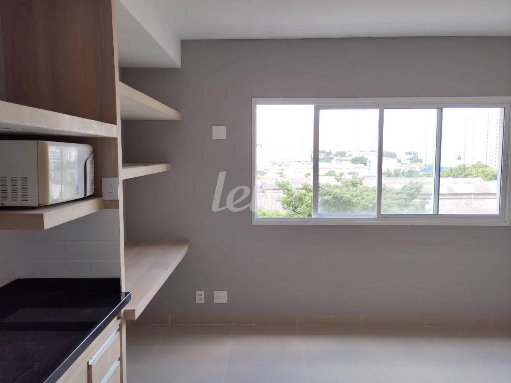 COZINHA de Apartamento à venda, Padrão com 26 m², 1 quarto e em Belenzinho - São Paulo