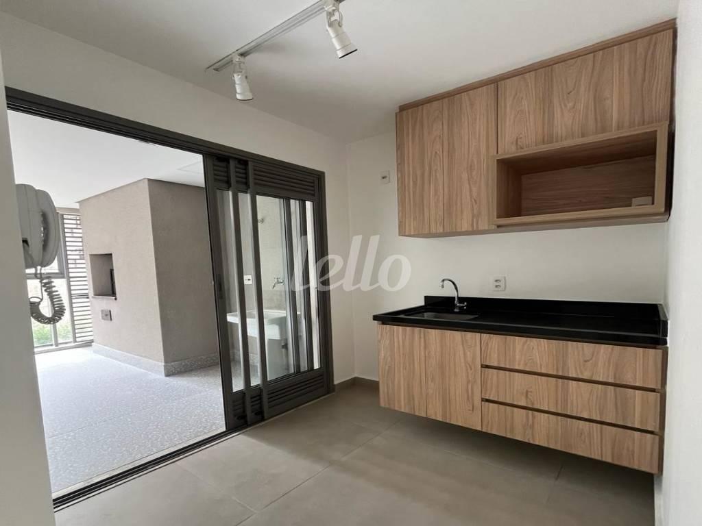 COZINHA de Apartamento para alugar, Padrão com 60 m², 1 quarto e 1 vaga em Pinheiros - São Paulo