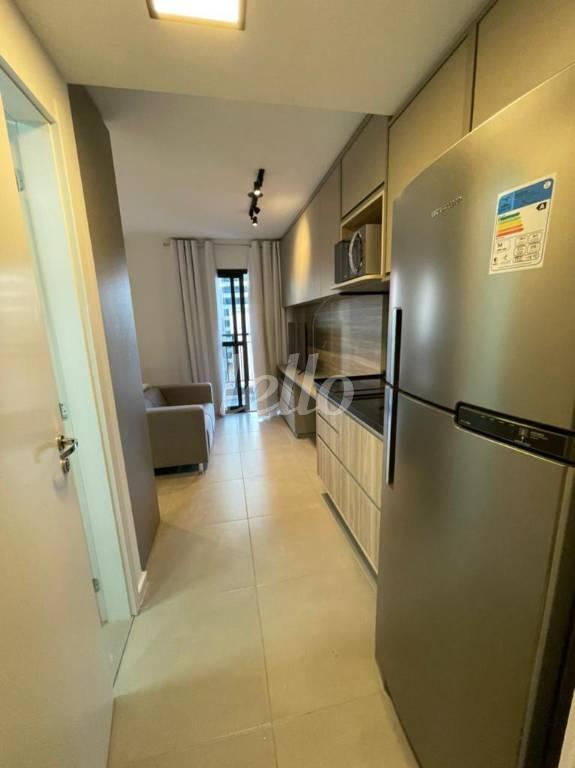 COZINHA de Apartamento para alugar, Padrão com 26 m², 1 quarto e em Liberdade - São Paulo