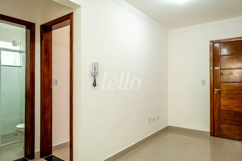 SALA de Apartamento para alugar, Padrão com 42 m², 2 quartos e em Tatuapé - São Paulo