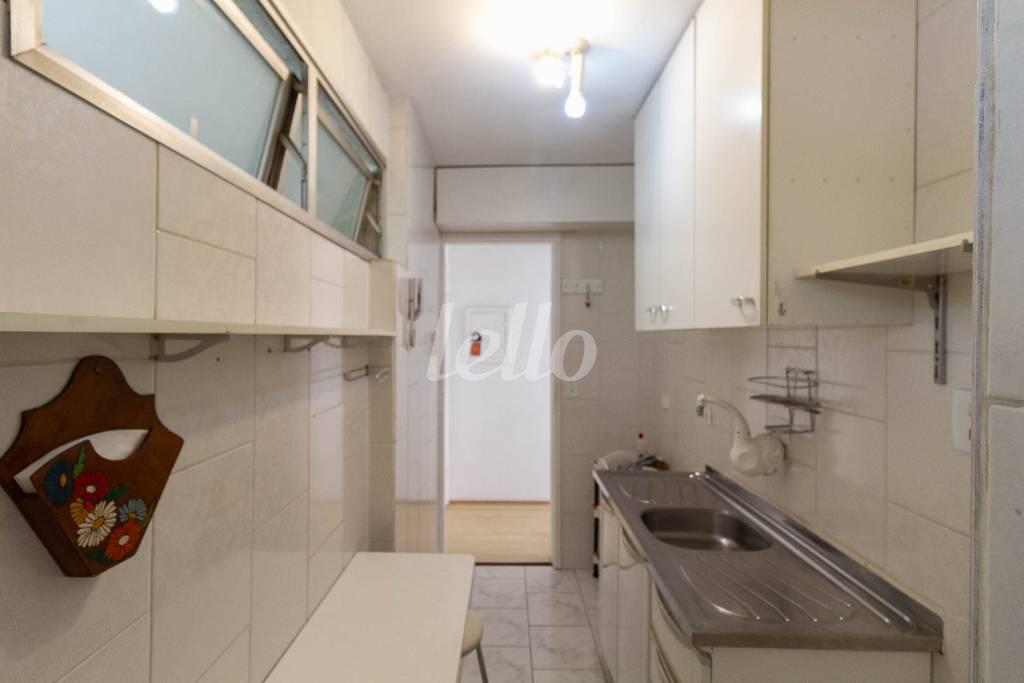 COZINHA de Apartamento para alugar, Padrão com 36 m², 1 quarto e 1 vaga em Perdizes - São Paulo
