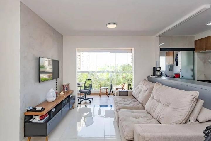 LIVING de Apartamento à venda, Padrão com 63 m², 2 quartos e 1 vaga em Chácara Inglesa - São Paulo