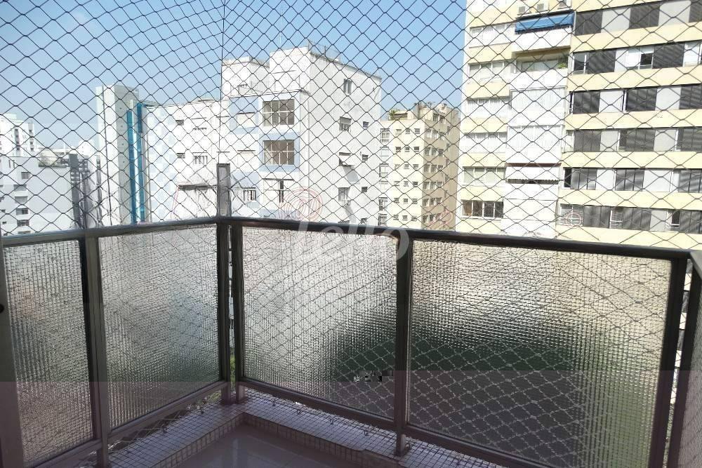 SACADA de Apartamento para alugar, Padrão com 78 m², 2 quartos e 1 vaga em Jardim Paulista - São Paulo