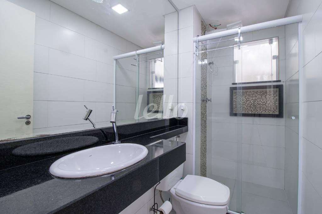 BANHEIRO de Apartamento para alugar, Padrão com 85 m², 3 quartos e 2 vagas em Vila Regente Feijó - São Paulo