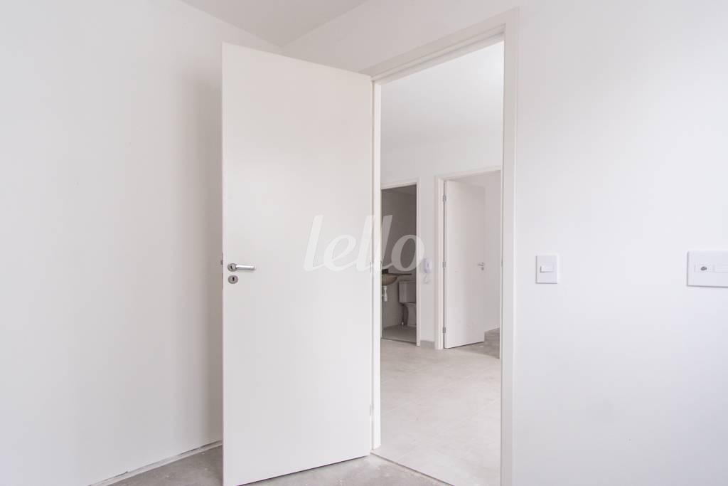DORMITORIO 2 de Apartamento para alugar, Padrão com 34 m², 1 quarto e 1 vaga em Alto da Moóca - São Paulo