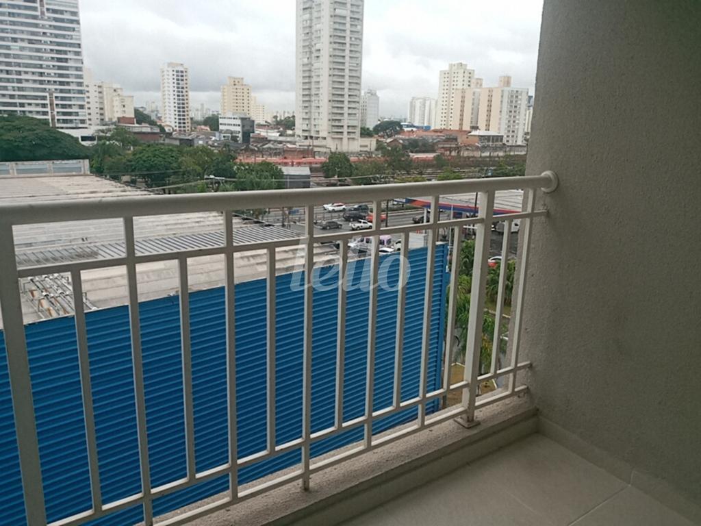 SACADA de Apartamento para alugar, Padrão com 56 m², 2 quartos e 1 vaga em Belenzinho - São Paulo
