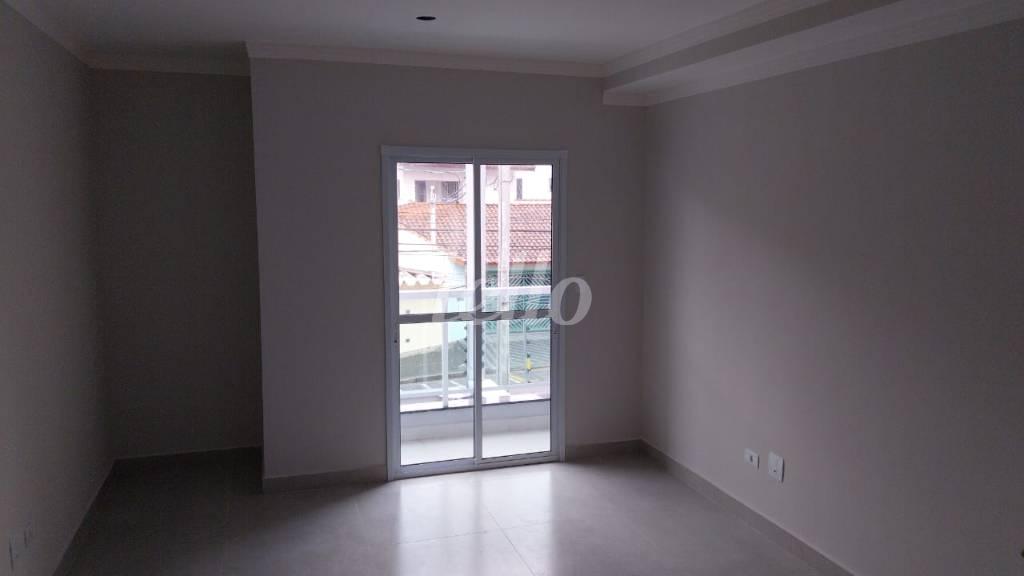DORMITÓRIO de Apartamento à venda, Padrão com 49 m², 2 quartos e 1 vaga em Vila Leopoldina - Santo André