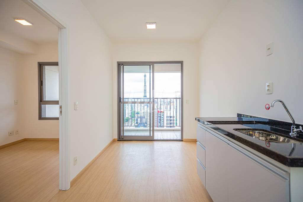 SALA de Apartamento para alugar, Padrão com 38 m², 1 quarto e em Consolação - São Paulo
