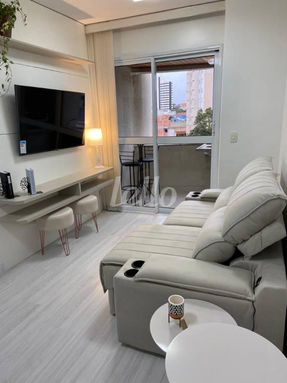 SALA de Apartamento à venda, Padrão com 77 m², 3 quartos e 2 vagas em Casa Branca - Santo André