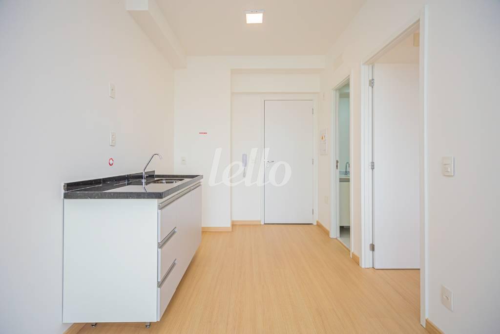 COZINHA de Apartamento para alugar, Padrão com 38 m², 1 quarto e em Consolação - São Paulo
