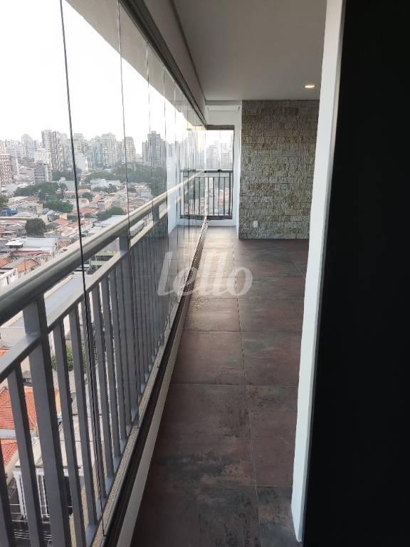 ACESSO PARA VARANDA de Apartamento à venda, Padrão com 112 m², 2 quartos e 2 vagas em Chácara Califórnia - São Paulo