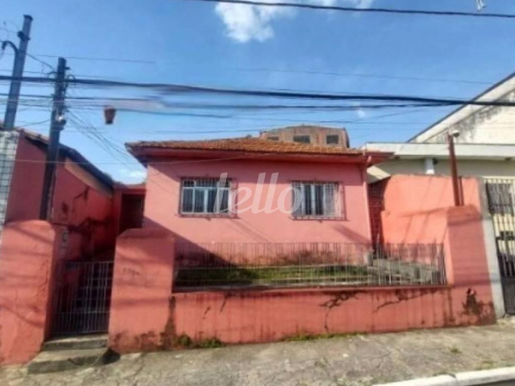 FACHADA de Casa à venda, térrea com 76 m², 3 quartos e em Vila Lúcia - São Paulo