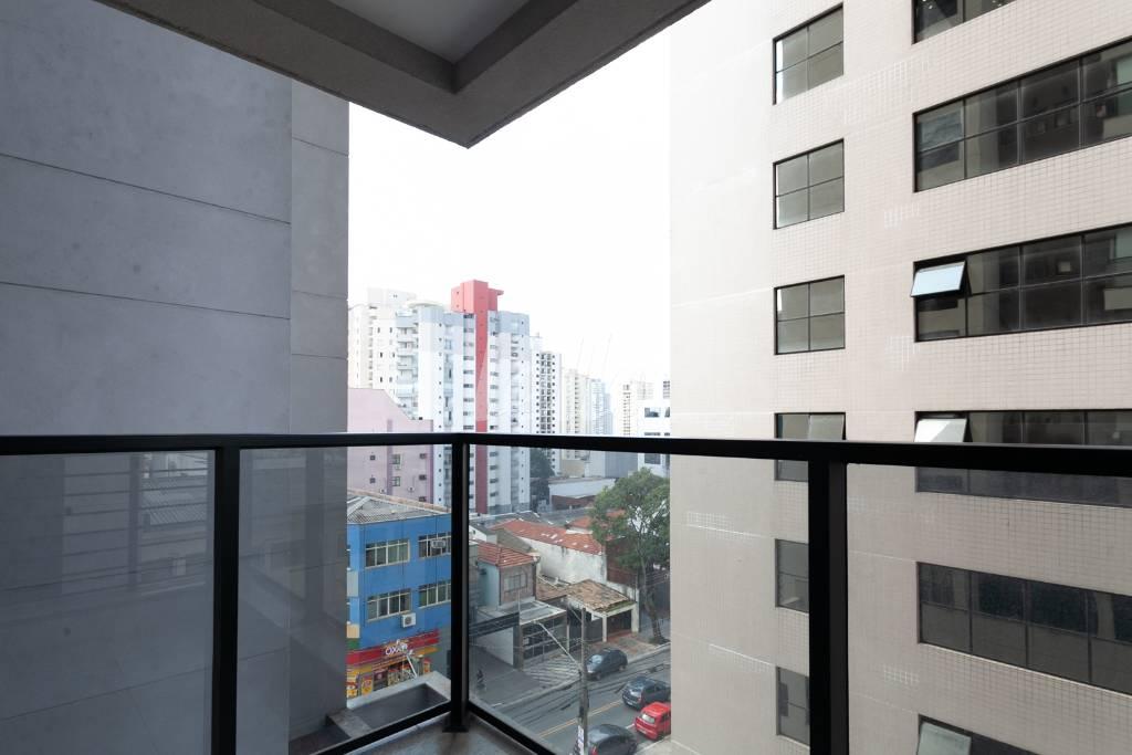 SACADA de Apartamento para alugar, Padrão com 57 m², 1 quarto e 1 vaga em Vila Gomes Cardim - São Paulo
