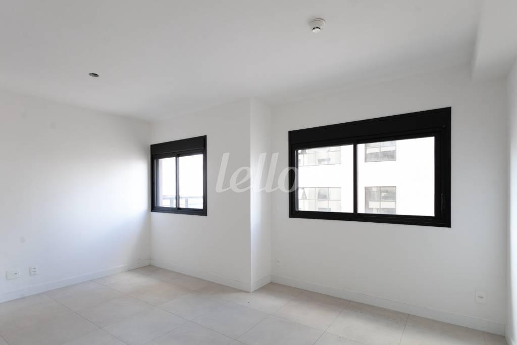 DORMITORIO de Apartamento para alugar, Padrão com 57 m², 1 quarto e 1 vaga em Vila Gomes Cardim - São Paulo