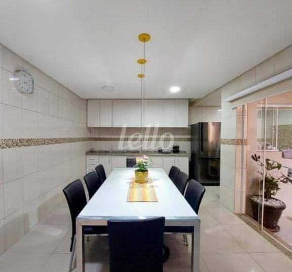 SALA DE JANTAR de Casa à venda, sobrado com 250 m², 4 quartos e 2 vagas em Vila Gomes Cardim - São Paulo