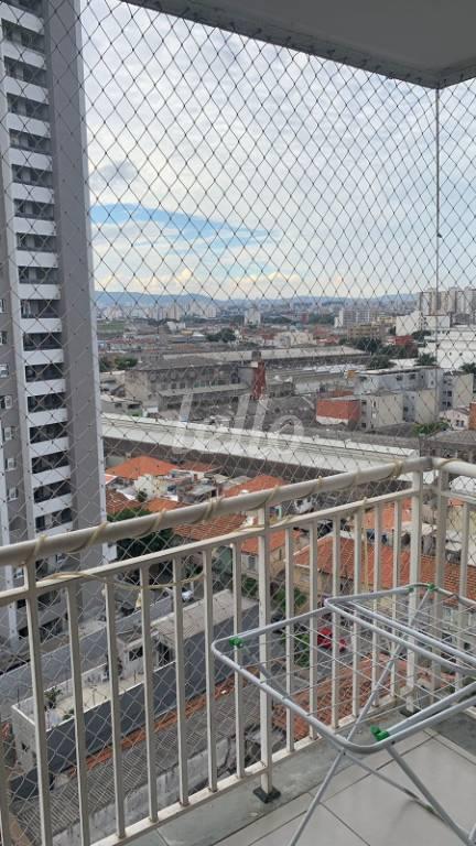 SACADA de Apartamento à venda, Padrão com 59 m², 2 quartos e 1 vaga em Belenzinho - São Paulo