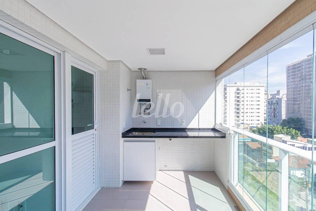 VARANDA de Apartamento à venda, Padrão com 40 m², 1 quarto e 1 vaga em Vila Clementino - São Paulo