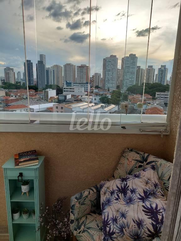 VARANDA de Apartamento à venda, Padrão com 52 m², 2 quartos e 1 vaga em Tatuapé - São Paulo