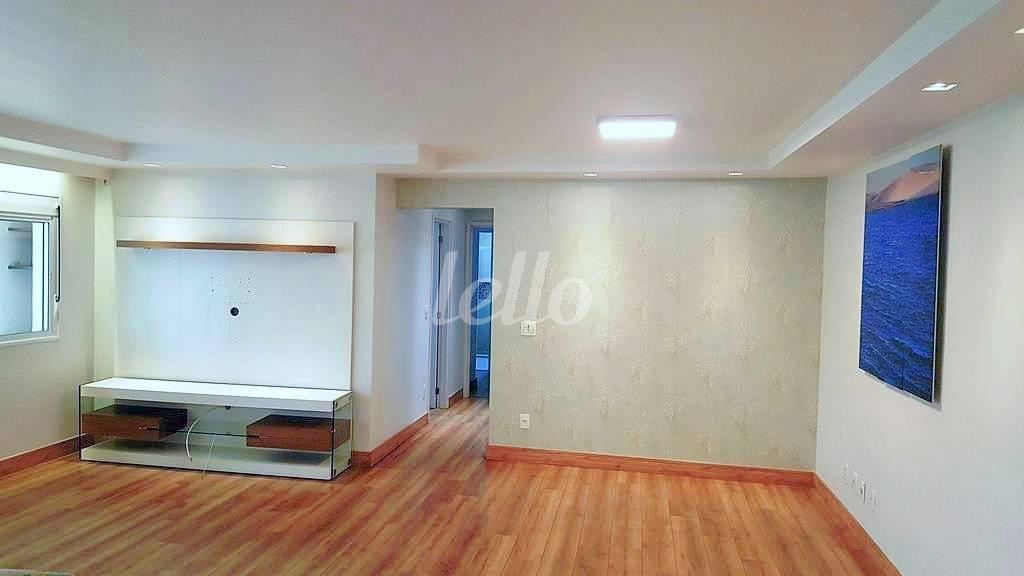 LIVING de Apartamento à venda, Padrão com 111 m², 3 quartos e 2 vagas em Saúde - São Paulo