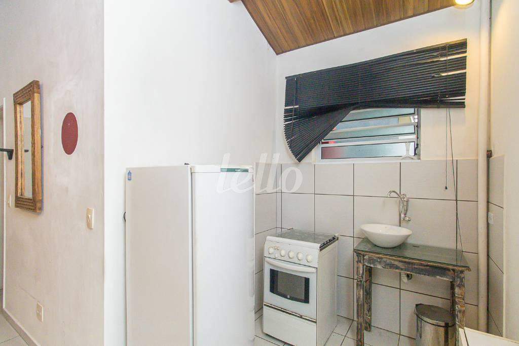 COZINHA de Apartamento para alugar, Padrão com 35 m², 1 quarto e em Vila Mariana - São Paulo