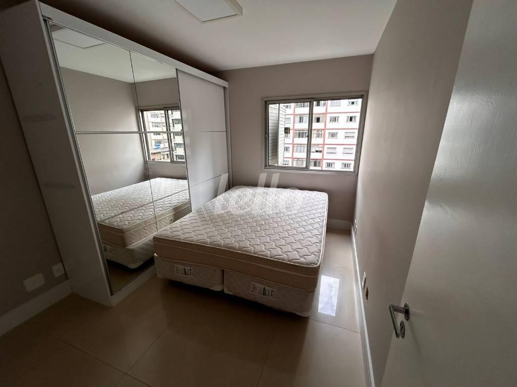 DORMITORIO de Apartamento à venda, Padrão com 65 m², 2 quartos e 1 vaga em Paraíso - São Paulo