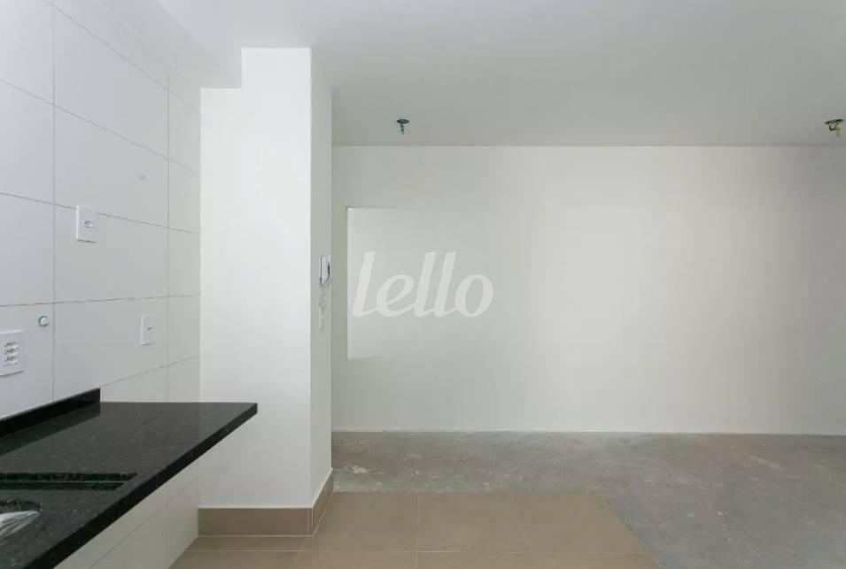 ENTRADA de Apartamento à venda, Padrão com 52 m², 1 quarto e 1 vaga em Vila Azevedo - São Paulo