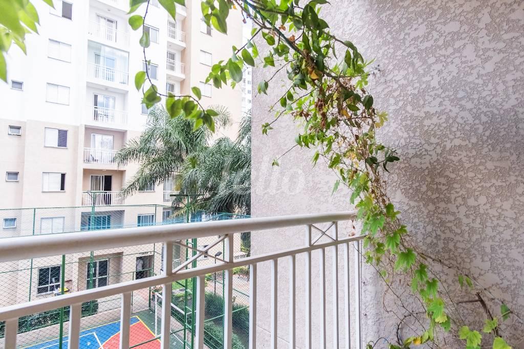 SACADA de Apartamento para alugar, Padrão com 50 m², 1 quarto e 1 vaga em Vila Moreira - São Paulo