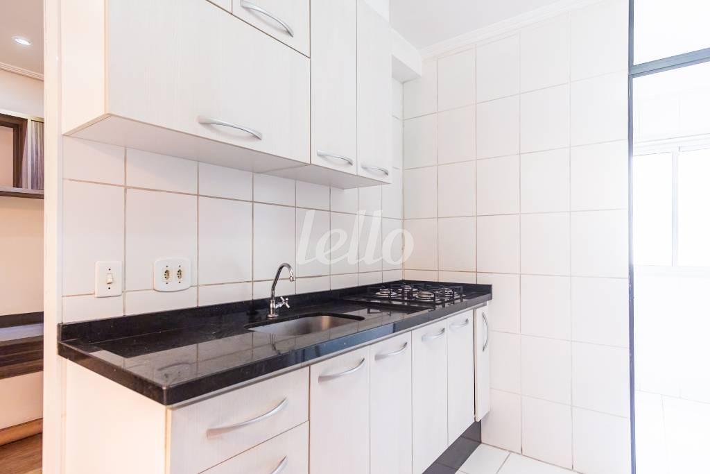 COZINHA de Apartamento para alugar, Padrão com 50 m², 1 quarto e 1 vaga em Vila Moreira - São Paulo