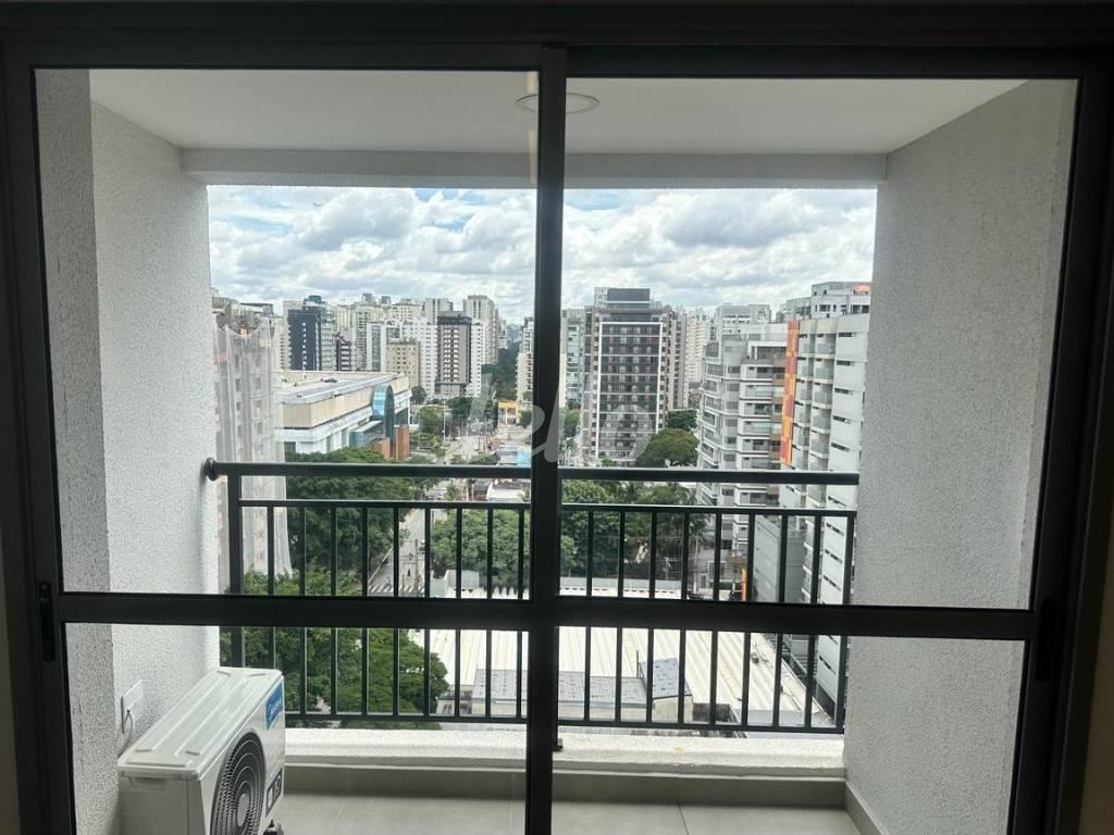 SACADA de Apartamento para alugar, Padrão com 31 m², 1 quarto e em Indianópolis - São Paulo