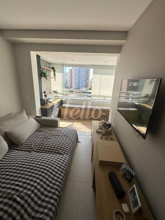 SALA de Apartamento à venda, Padrão com 62 m², 2 quartos e 2 vagas em Vila Anglo Brasileira - São Paulo