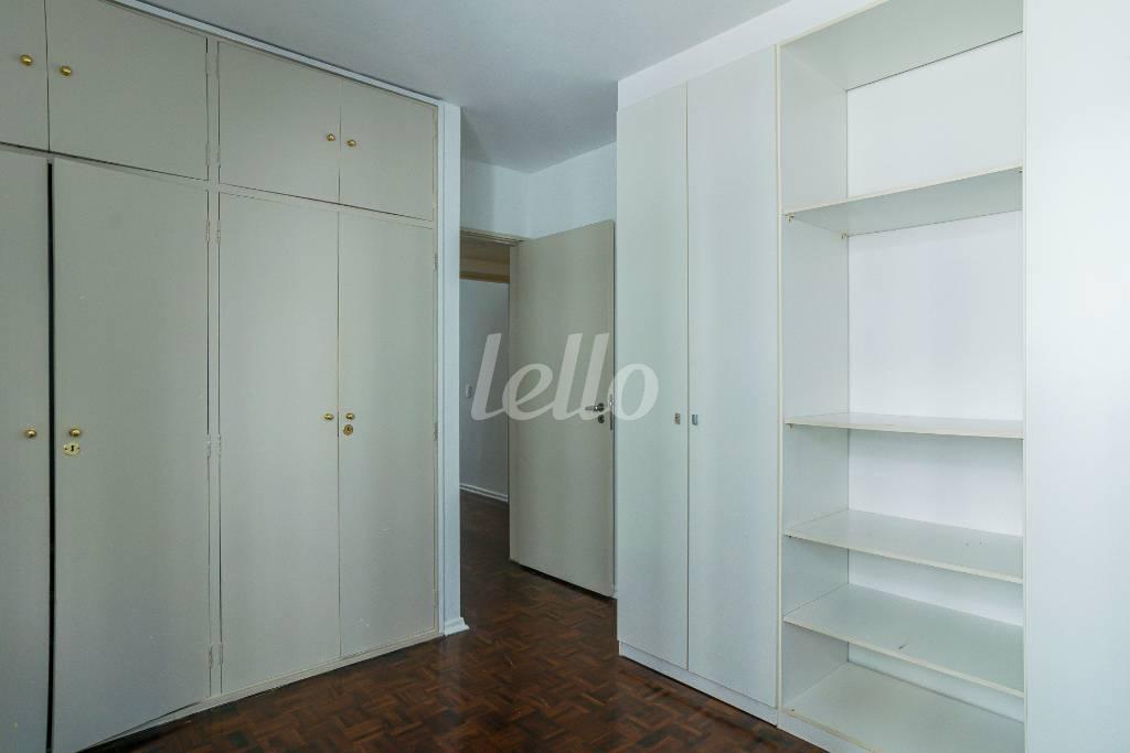 DORMITORIO 2 de Apartamento para alugar, Padrão com 120 m², 3 quartos e 1 vaga em Jardim Paulista - São Paulo