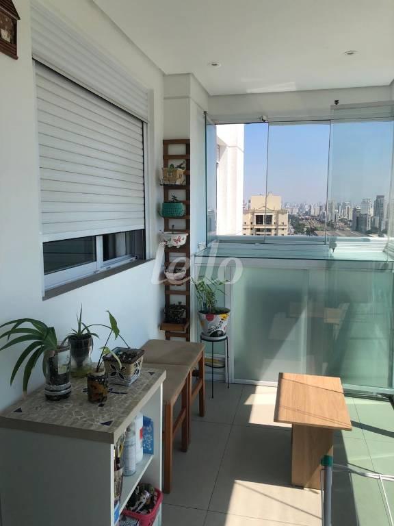 VARANDA GOURMET de Apartamento à venda, Padrão com 60 m², 2 quartos e 1 vaga em Vila Gomes Cardim - São Paulo
